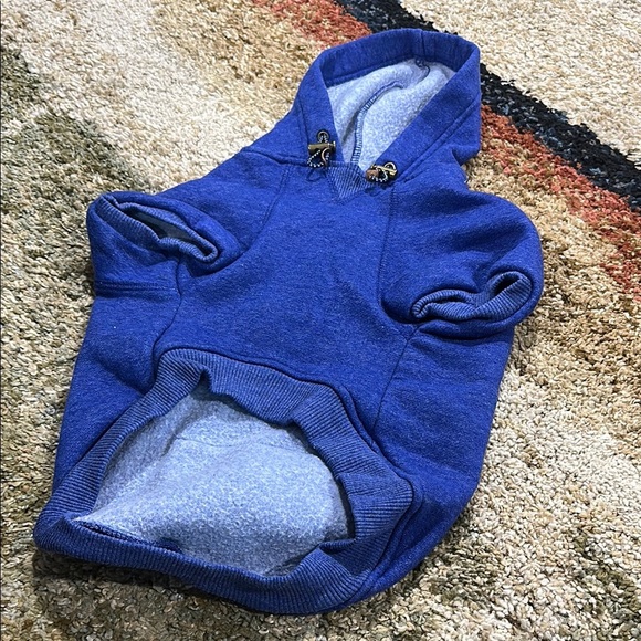 Reddy Blue Dog Love is in the Adventure Dog Hoodie Large NWOT - Picture 6 of 9